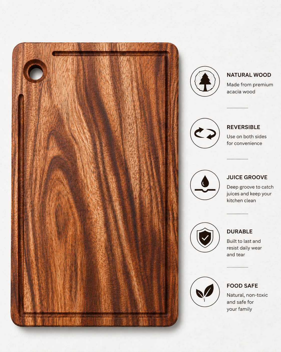 Premium Waga Wood Cutting Boards